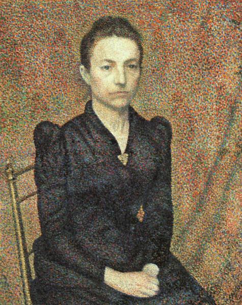 Georges Lemmen Portrait of Sister oil painting picture